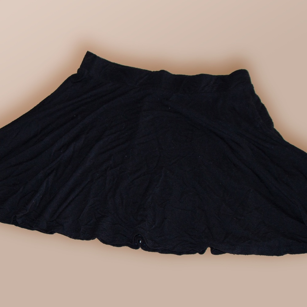 Black Skater Skirt
